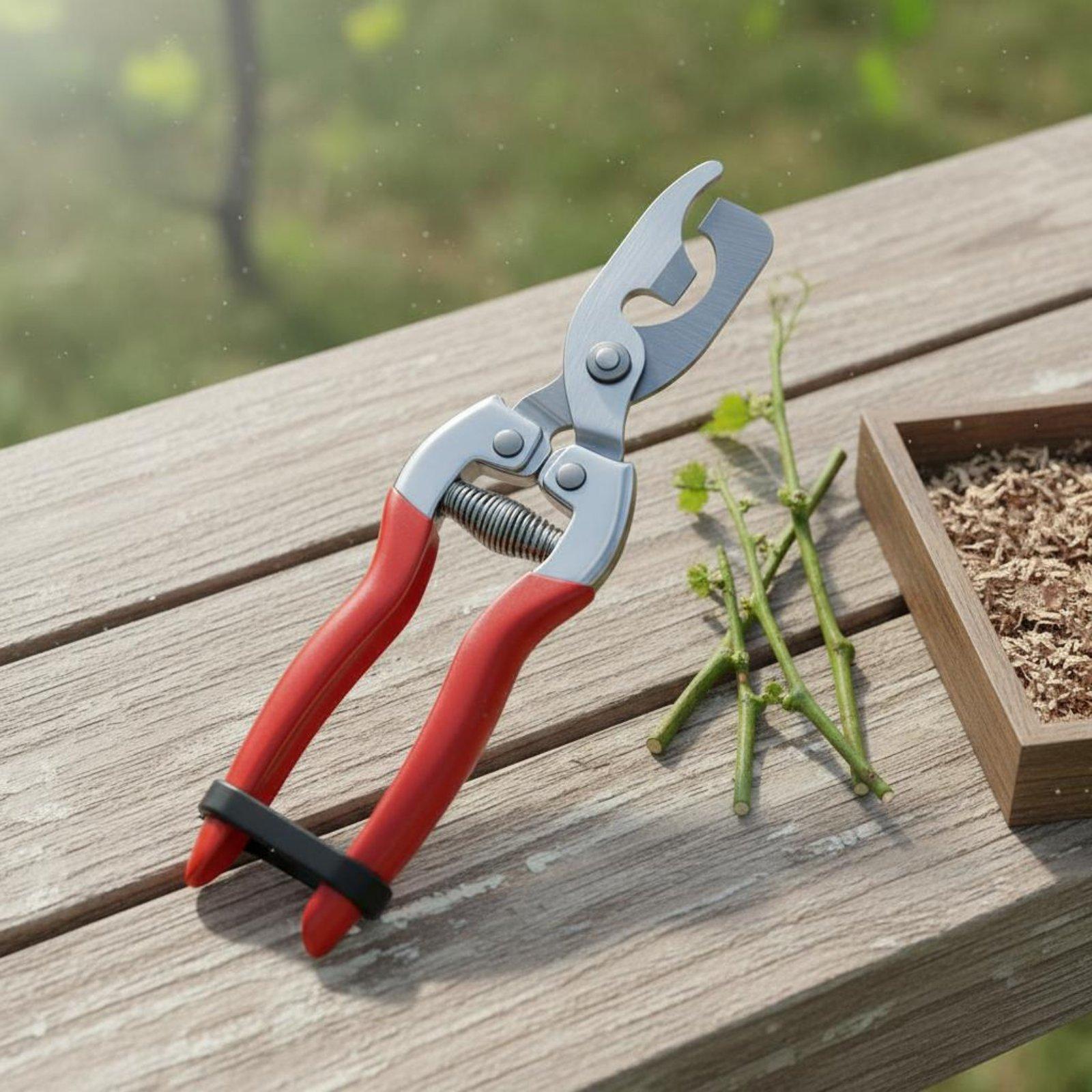 Pruning Shears - 園芸用剪定鋏 人間工学に基づいたハンドル付き枝切り鋏 伸縮式で庭の枝や茂みを切断できる