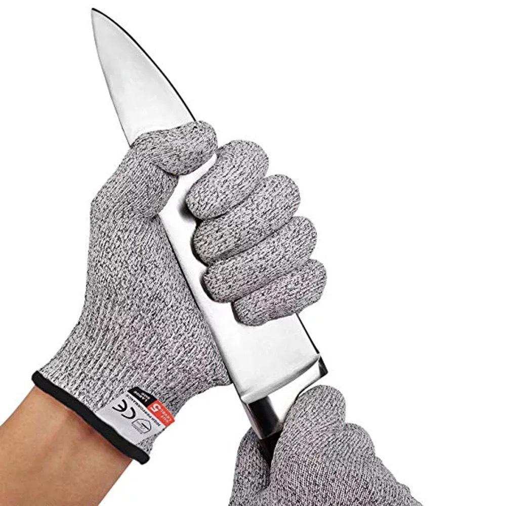 耐切創手袋、安全耐切創手袋、耐切創グレー、耐切創レベル、作業 - Garden Gloves のレビューと価格