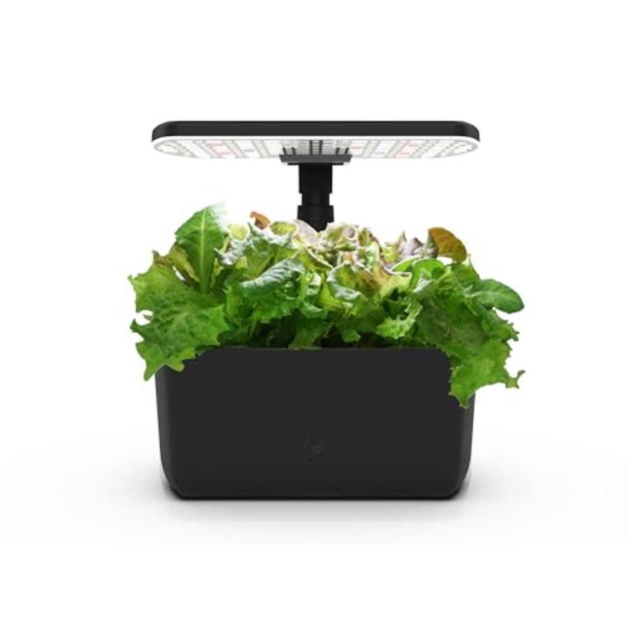 一年中ハーブや野菜を栽培できる屋内水耕栽培庭園。黒色プラスチ - Indoor Herb Garden のレビューと価格