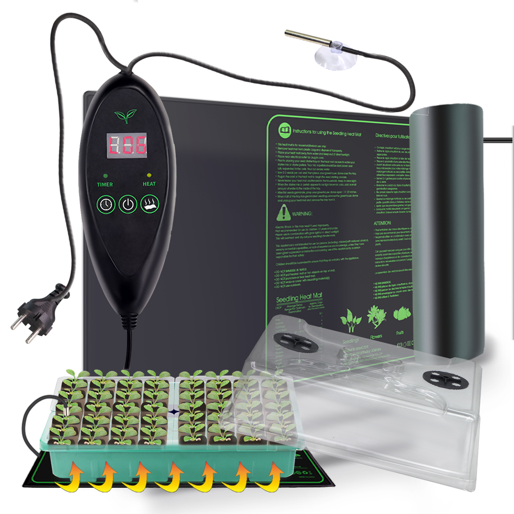暖かい苗箱加熱マット RET 育苗ポットキット 室内植物栽培 - Hydroponic Kit のレビューと価格