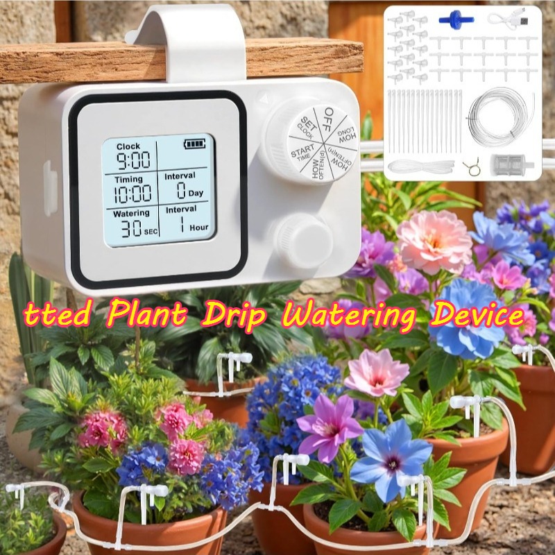 自動灌漑装置 庭の水やりタイマー LCDディスプレイ画面 一 - Hydroponic Kit のレビューと価格