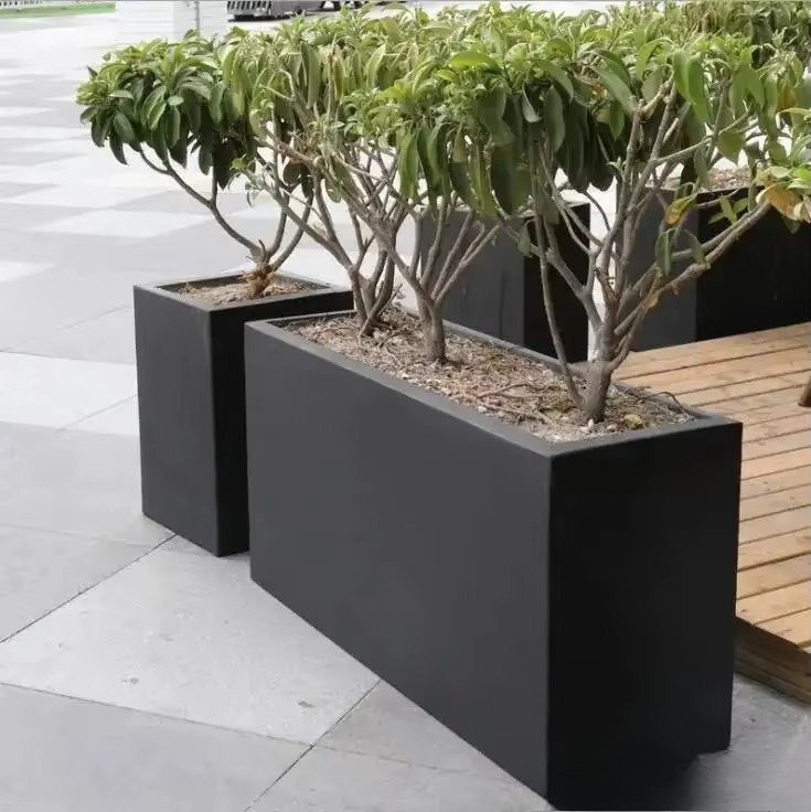 新しい北欧風大型室内フラワーポット、モダンミニマリストアルミ - Plant Pot のレビューと価格