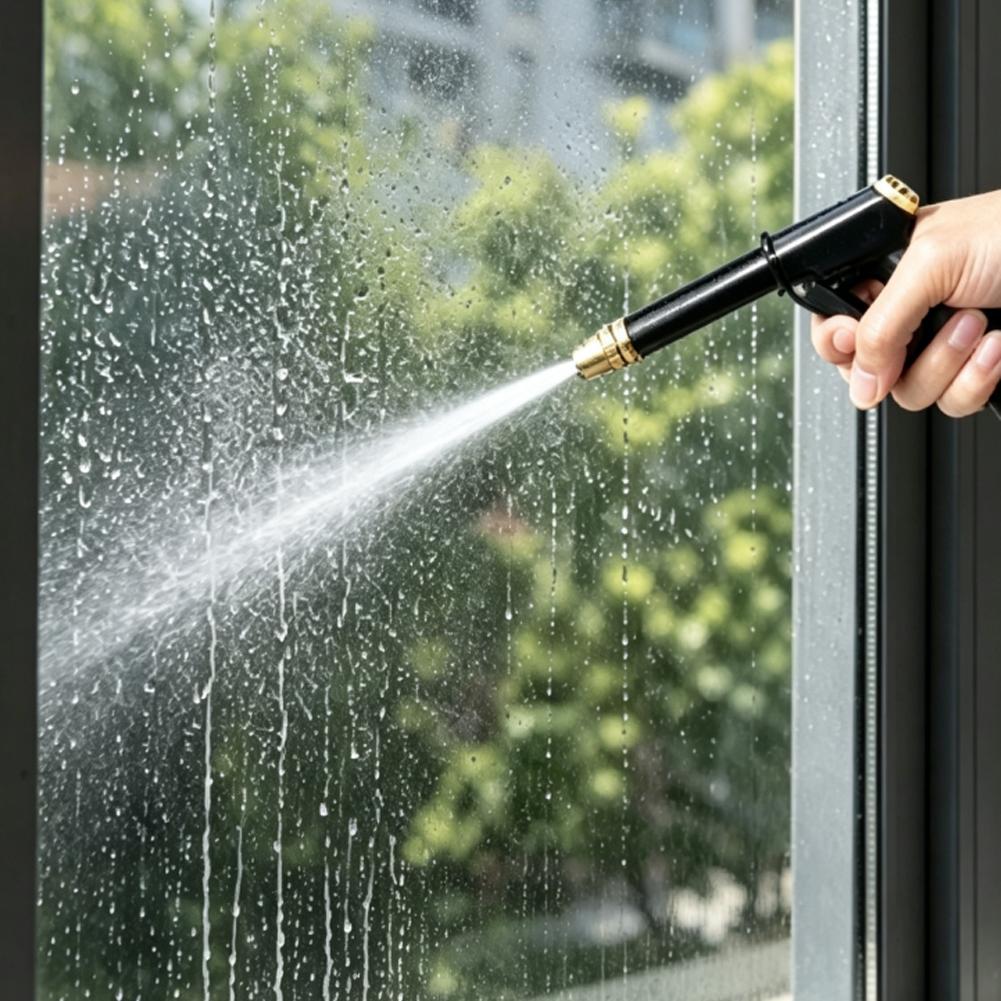 高圧洗車水鉄砲 調整可能なスプレーノズル ホースキット 庭の - Trowel Garden Tools のレビューと価格