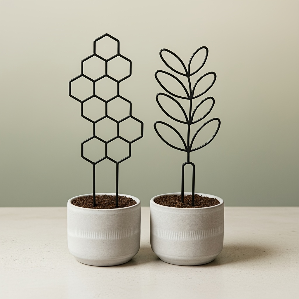 1/2パック屋内植物トレリスガーデントレリス、庭の鉢植え植物 - Indoor Herb Garden のレビューと価格