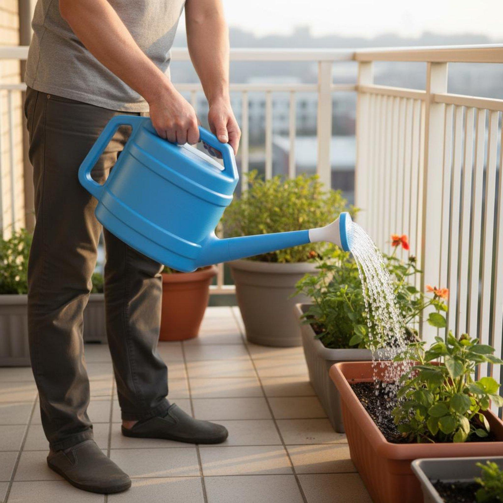 ロングスパウト水やりポット 大容量 ロングスパウト水やり缶の - Watering Can のレビューと価格
