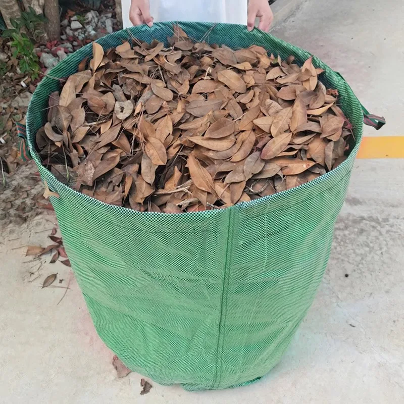 大容量ガーデンリーフバッグ枝や落ち葉収集バッグダークグリーン - Grow Bag のレビューと価格