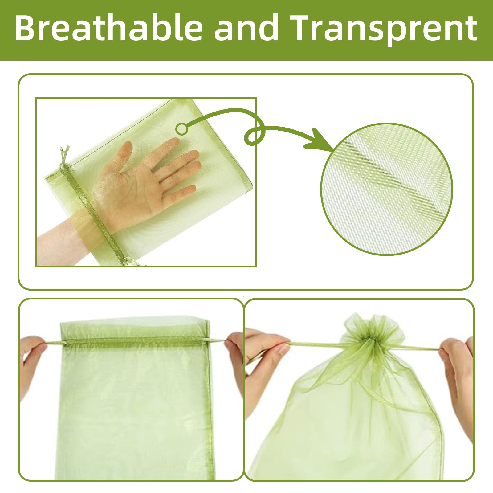 効果的な防鳥ネット、果物保護バッグ、植物育成カバー、イチゴ、 - Grow Bag のレビューと価格