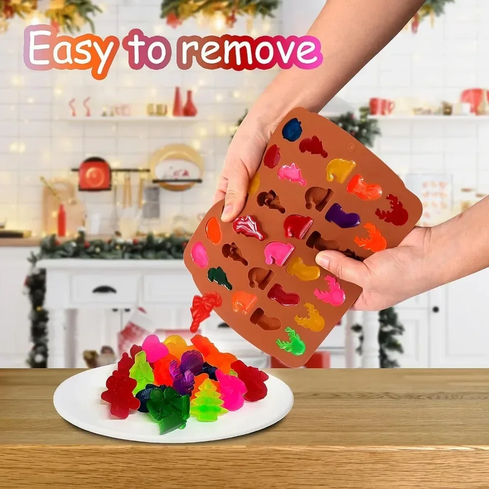 クリスマスシリコーンチョコレート型ジンジャーブレッドマンクリ - Garden Gloves のレビューと価格