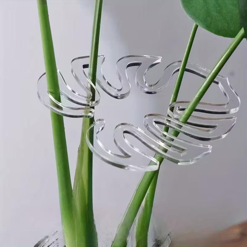 10個入り透明フレキシブル植物サポートクリップ - 滑り止め - Indoor Herb Garden のレビューと価格