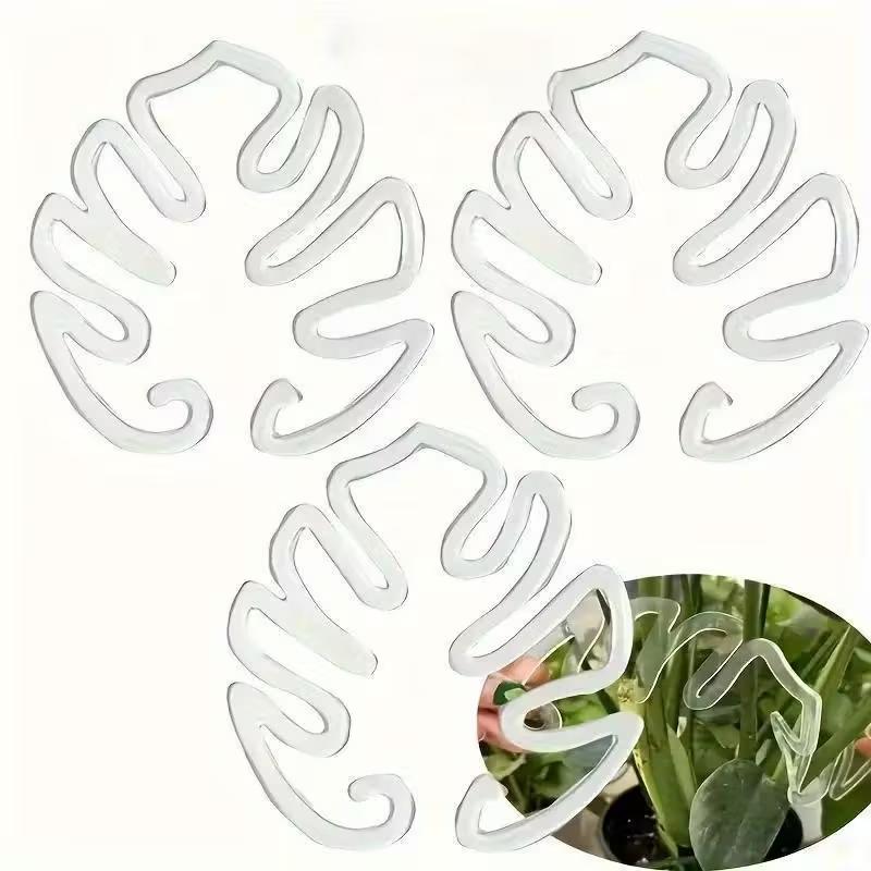 10個入り透明フレキシブル植物サポートクリップ - 滑り止め - Indoor Herb Garden のレビューと価格