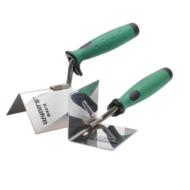 コーナーツール、内外角付きステンレス製ドライウォール用こて、 - Trowel Garden Tools のレビューと価格
