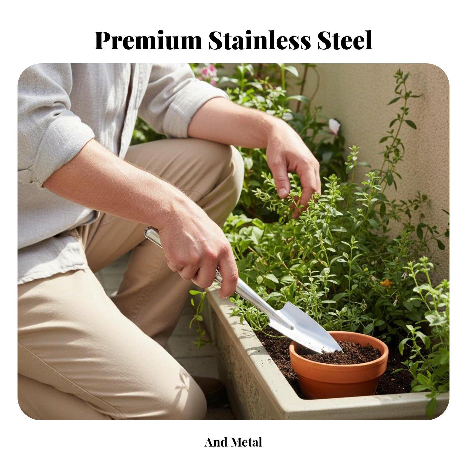 ミニこて ステンレス製園芸用こて 小型園芸こて 室内園芸家向 - Trowel Garden Tools のレビューと価格