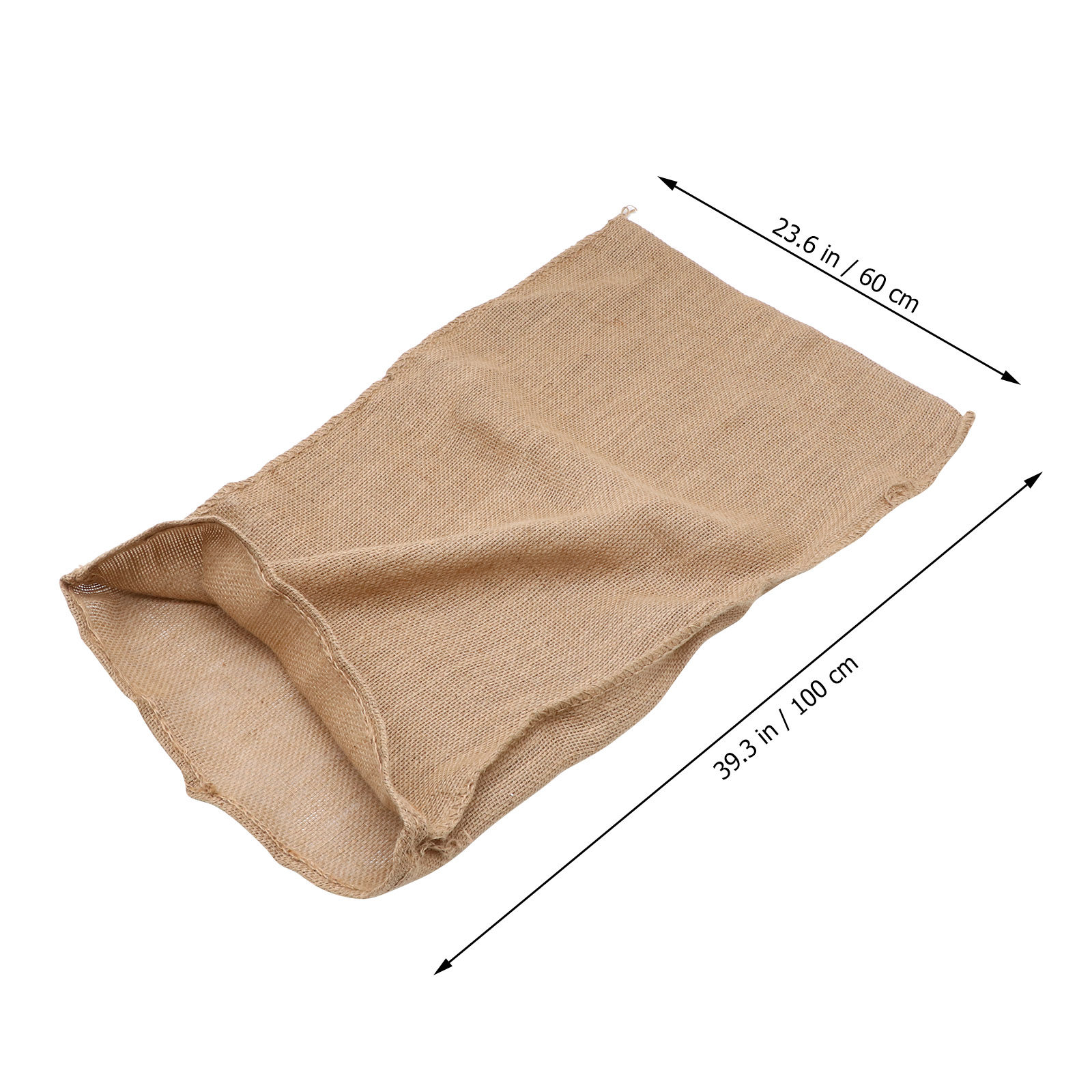 1個入り 水害対策用黄麻袋 大型ジュートポテトサック 多機能 - Grow Bag のレビューと価格