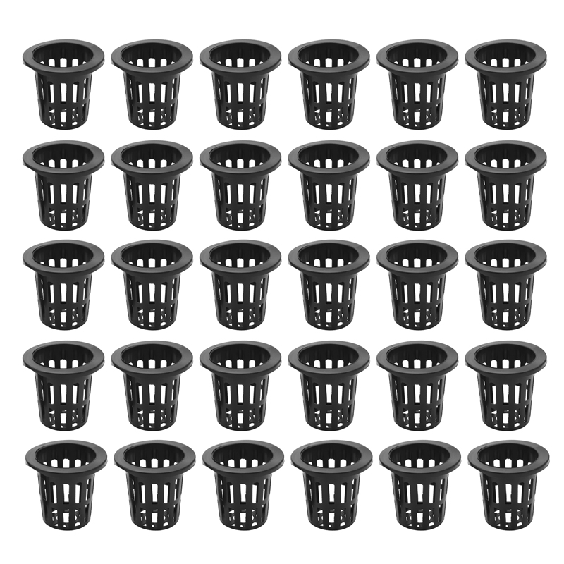 100個入り 2.36インチ ネットカップ スロット付きメッ - Plant Pot のレビューと価格