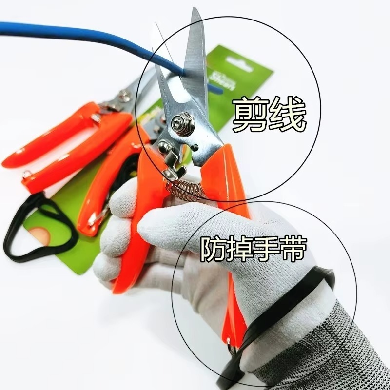 702 多機能電気工事用ハサミ、配線用ワイヤーカッター、園芸 - Pruning Shears のレビューと価格