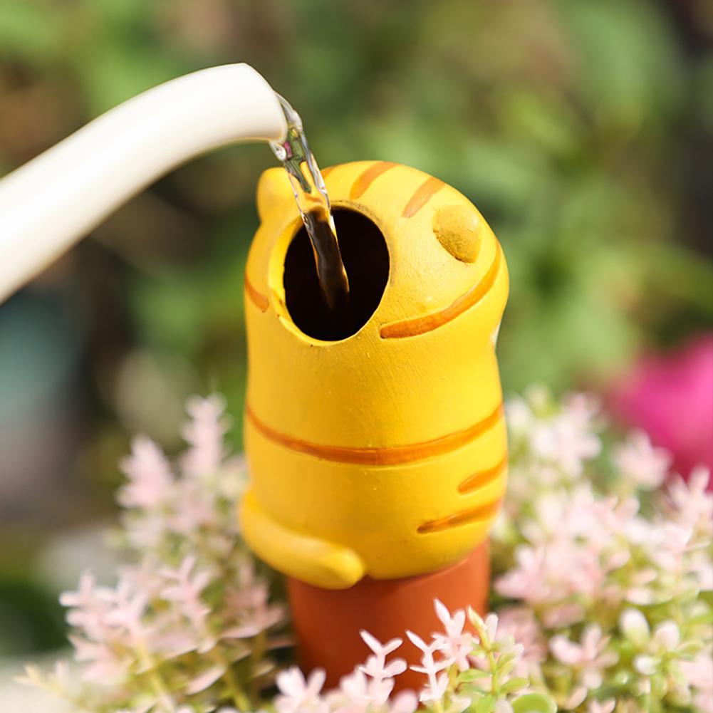 4個セット 植物散水スパイク かわいい動物型自動散水ステーク - Watering Can のレビューと価格