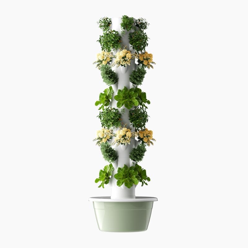 垂直水耕栽培タワー エアロポニックタワー 果物と野菜用 9層 - Vertical Planter のレビューと価格